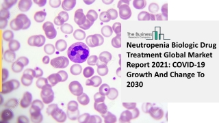Neutropenia Biologic Drug Treatment Drugs Market Size, Demand, Growth, Analysis