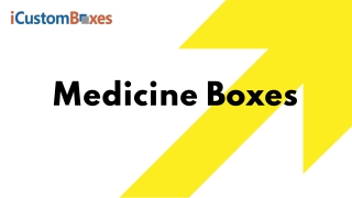 Medicine Boxes