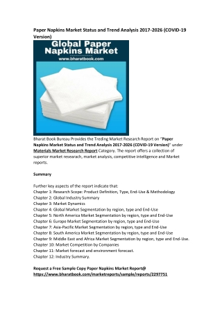 Global Paper Napkins Market