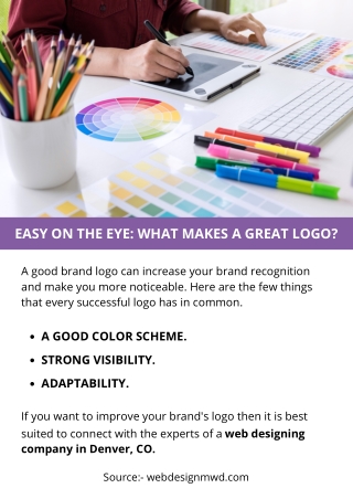EASY ON THE EYE: WHAT MAKES A GREAT LOGO?