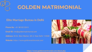 Most Successful Elite Marriage Bureau in Delhi