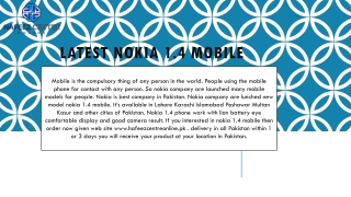 nokia 1.4