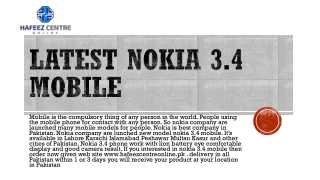 nokia 3.4