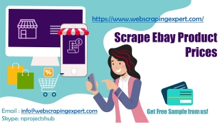 Scrape Ebay Product Prices