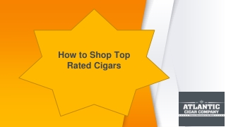 How to Shop Top Rated Cigars