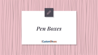 Use Our Pen Gift Boxes For Making Your Pens More Swaggy