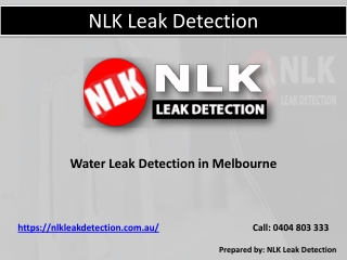 When and Why You Need to Call a Professional for Water Leak Detection?