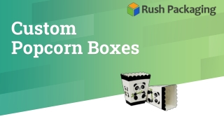 Custom Popcorn Boxes Wholesale