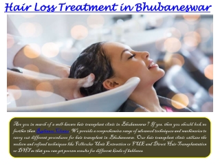 Hair Loss Treatment