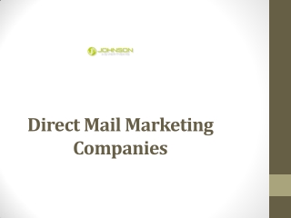 Direct Mail Marketing Companies