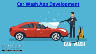 Car Wash App Developmnt