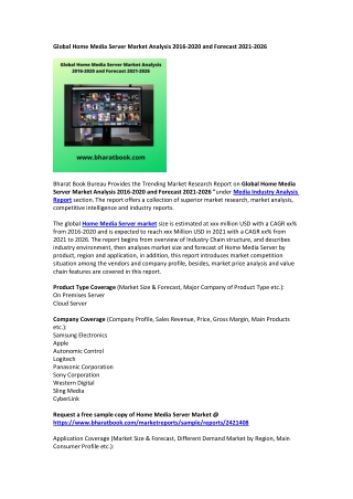 Global Home Media Server Market