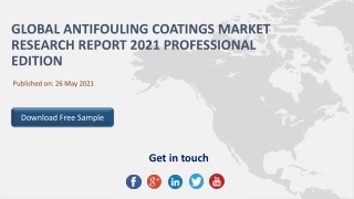 Global Antifouling Coatings Market Research Report 2021 Professional Edition