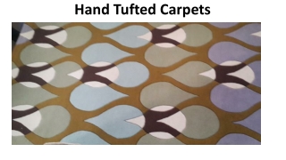 Hand tufted carpets Dubai