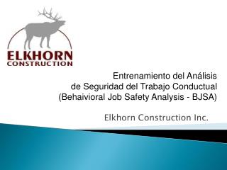 Elkhorn Construction Inc.
