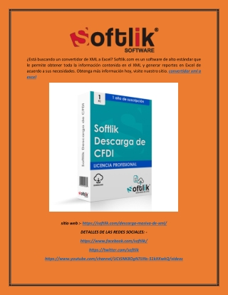 Convertidor XML a Excel  Softlik.com (1)