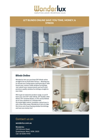 Blinds Online