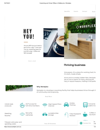 Coworking and Virtual Offices in Melbourne _ Workplex