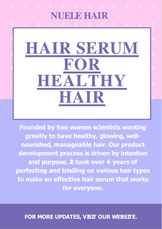 Nuele Hair client friendly privacy policy