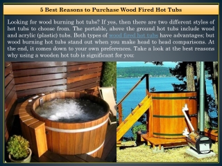 Purchase Wood Fired Hot Tubs - Northern Lights Cedar Tubs