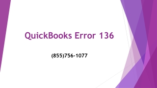 QuickBooks Error 136
