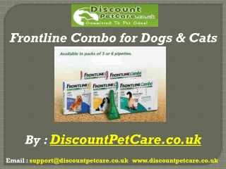 Frontline Combo for Dogs & Cats