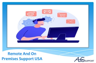 Remote And On Premises Support USA