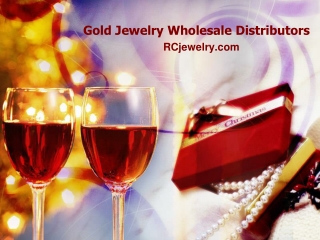 Gold Jewelry Wholesale Distributors - RCjewelry.com