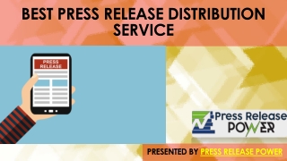 Best Press Release Distribution Service