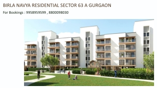 Birla Group Golf Course Extension Road Residential, Birla Navya Drisha Plot Size