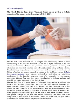 Diabetic Foot Ulcers Treatment27