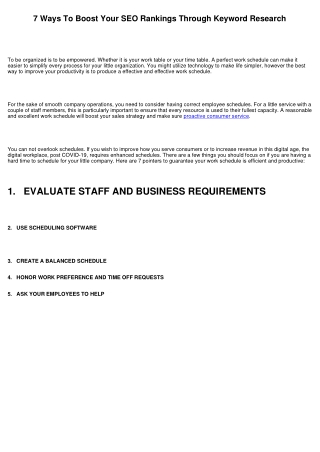 7 Ways To Boost Your SEO Rankings Through Keyword Research