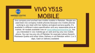 vivo y51s