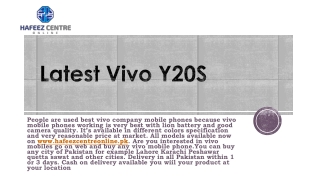 vivo y20s