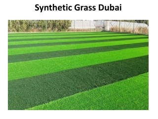 Synthetic Grass Dubai