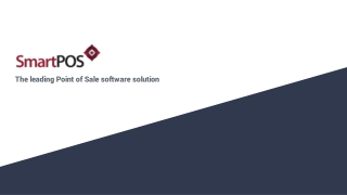 Versatile Point of Sale software