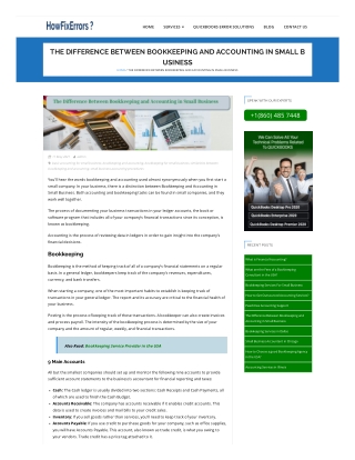 The major difference between Bookkeeping and Accounting