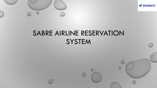 Sabre Airline Reservation System