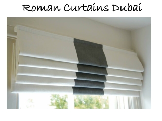 Roman Curtains in Dubai