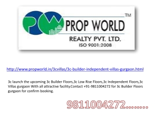 3c Low Rise Floors Gurgaon 9811004272 3c Low Rise Floors Sec