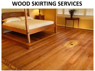 Wood Skirting Service in Dubai