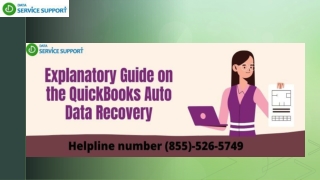 Know how to use QuickBooks Auto Data Recovery tool