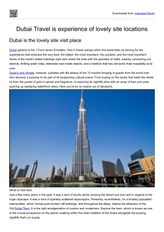 dubai