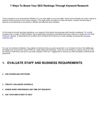 7 Ways To Boost Your SEO Rankings Through Keyword Research