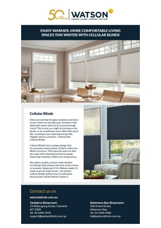 Cellular Blinds