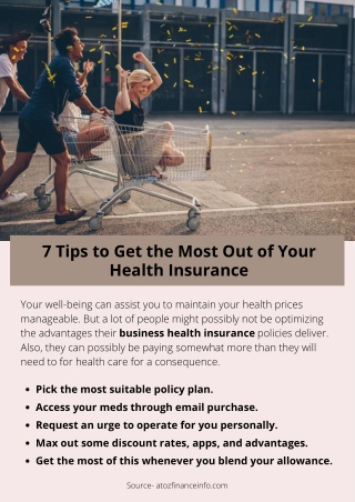 7 Tips to Get the Most Out of Your Health Insurance