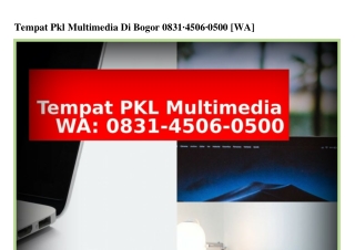 Tempat Pkl Multimedia Di Bogor Ö8Зl~ㄐ5ÖᏮ~Ö5ÖÖ(whatsApp)