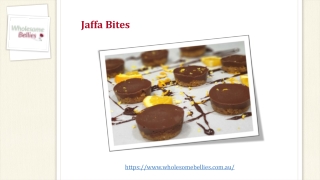 Jaffa Bites - Vegan Desserts | Plant Based Gluten Free Recipes | Plant Based Rec
