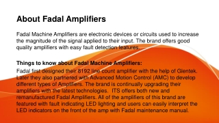 Buy Fadal AC DC Axis Amplifiers by Glentek and ITSCNC, AMP-0014