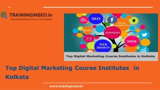 Top Digital Marketing Course Institutes in Kolkata